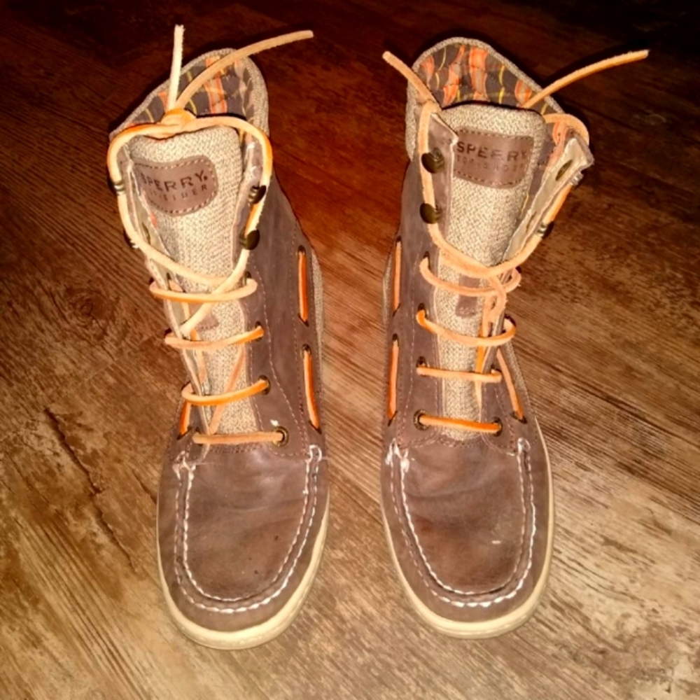 Sperry Top Sider 7M Hikerfish Lace Boot